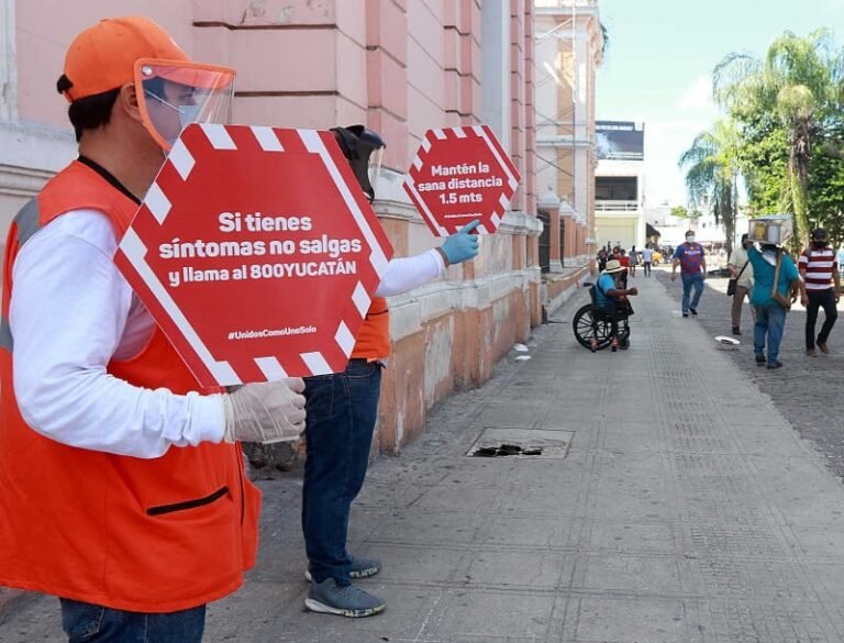 Con más de 900 muertes por Covid-19, Yucatán sigue en semáforo naranja
