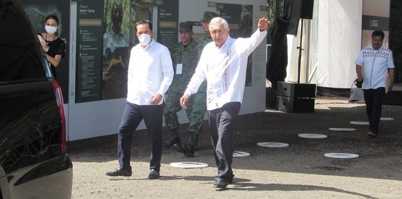 AMLO asegura en Yucatán que el Tren Maya estará listo en 2023 AMLO asegura en Yucatán que el Tren Maya estará listo en 2023