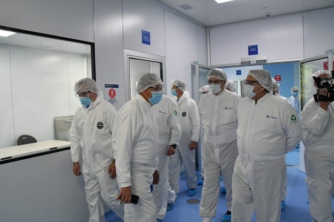 Visita Alberto Fernández planta de Laboratorios Liomont Visita Alberto Fernández planta de Laboratorios Liomont
