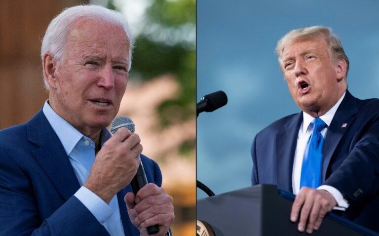 Seis estados que definirán la elección dan ventaja a Biden