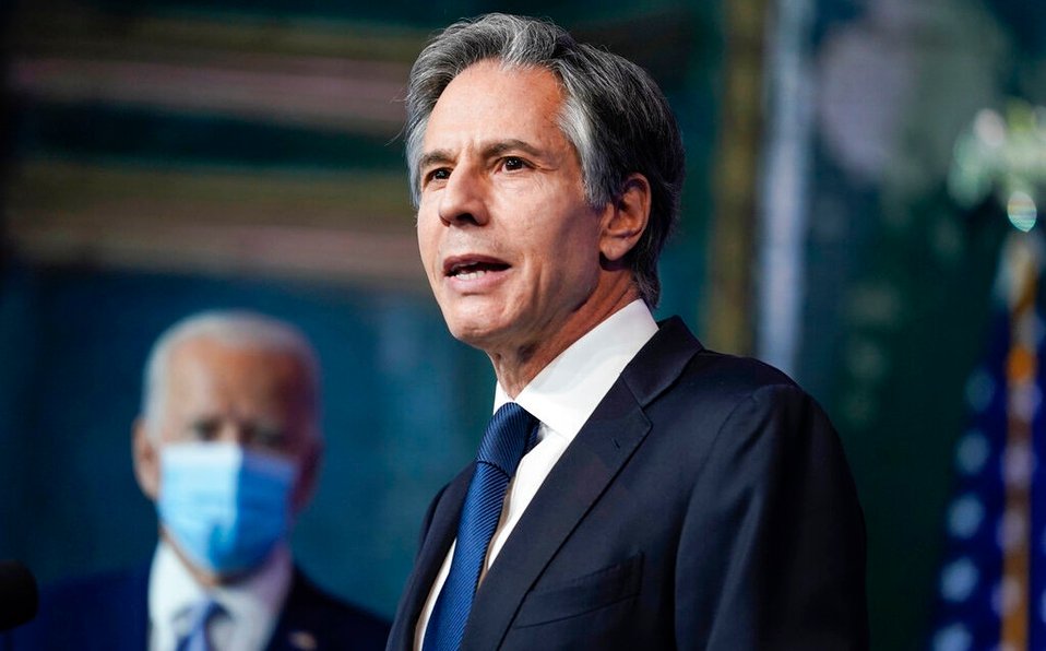 Antony Blinken, futuro secretario de Estado de EU, promete revitalizar alianzas Antony Blinken, futuro secretario de Estado de EU, promete revitalizar alianzas