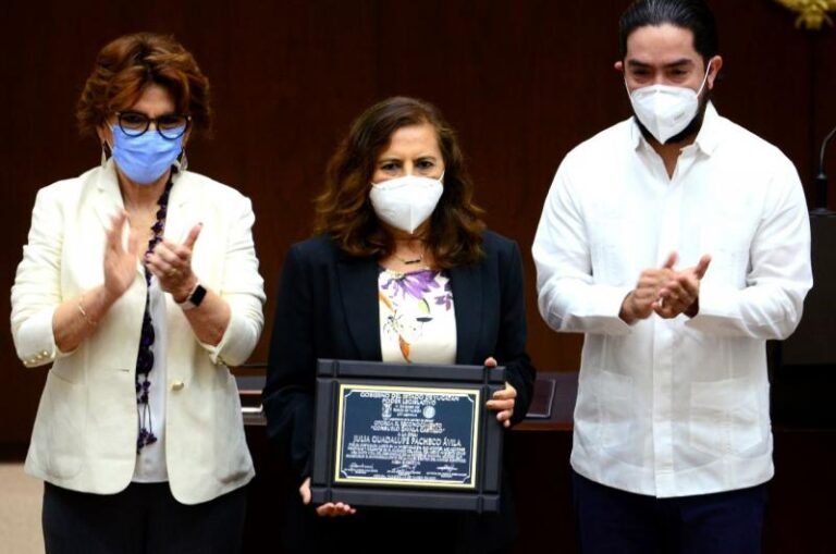 Consuelo Zavala Castillo», en el Día Internacional de la Mujer