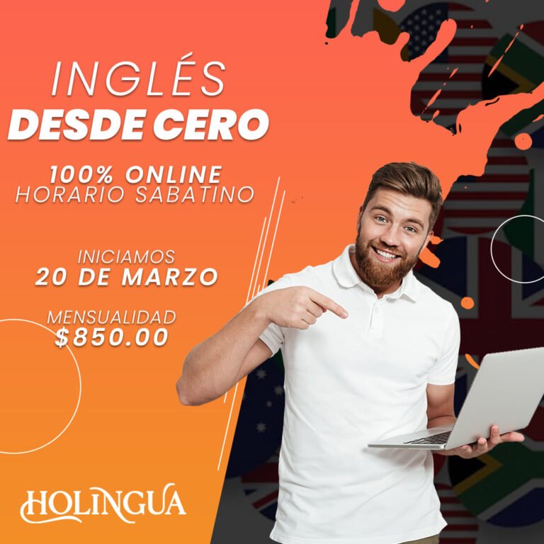 ¿QUIERES APRENDER REALMENTE INGLÉS?, LA MEJOR OPCIÓN ES HOLINGUA ESCUELA DE IDIOMAS