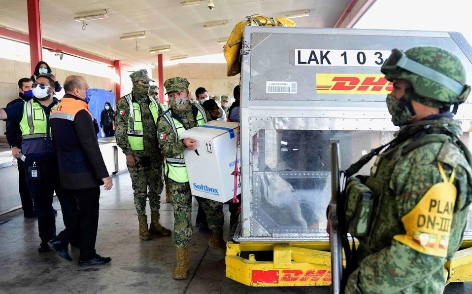 Llega nuevo lote con 487 mil dosis de vacunas anticovid de Pfizer a México Llega nuevo lote con 487 mil dosis de vacunas anticovid de Pfizer a México