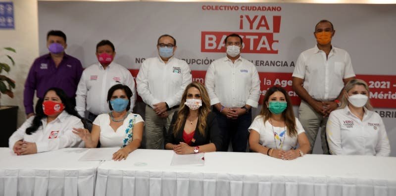 Candidatos a la Alcaldía Firman Candidatos a la Alcaldía Firman