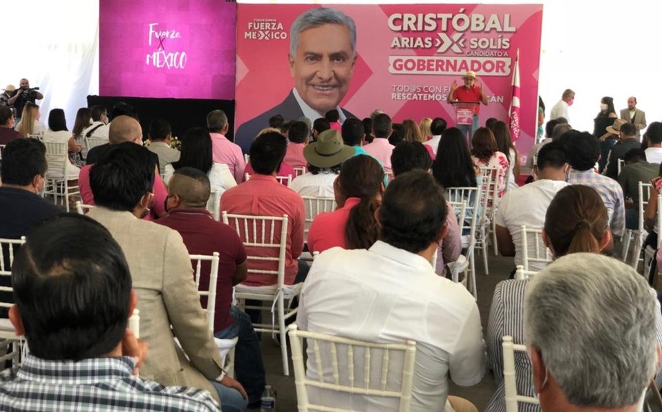 Candidato de Fuerza por México en Michoacán amaga con abandonar contienda Candidato de Fuerza por México en Michoacán amaga con abandonar contienda