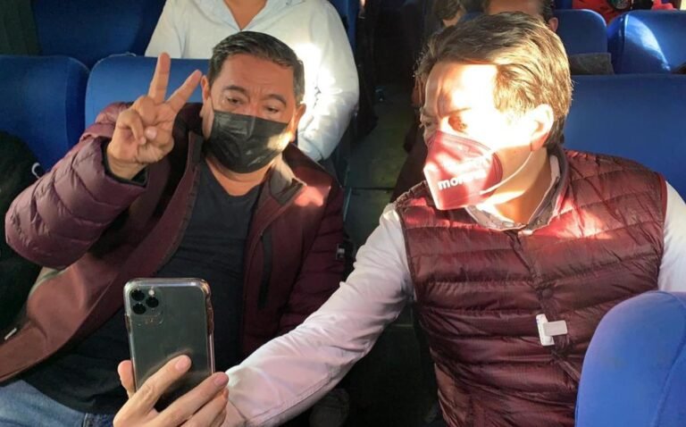 Félix Salgado Macedonio descarta intimidación al INE; se traslada al TEPJF