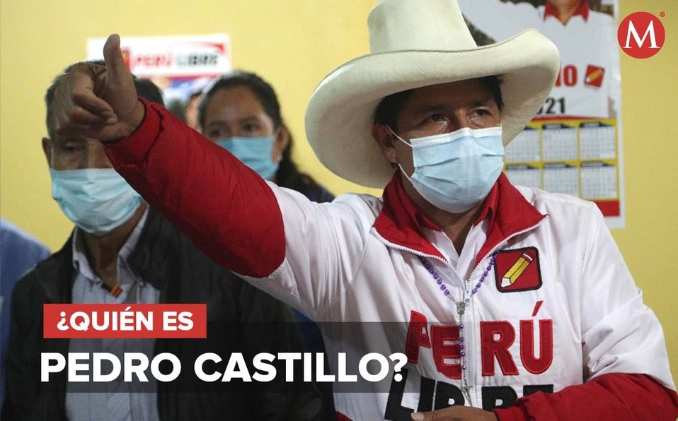 Pedro Castillo, el líder magisterial izquierdista que busca la presidencia de Perú Pedro Castillo, el líder magisterial izquierdista que busca la presidencia de Perú