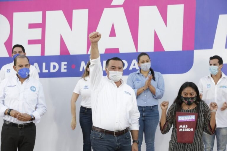 Tras una apertura de campaña exitosa, Renán Barrera sigue firme por “Mas Mérida”