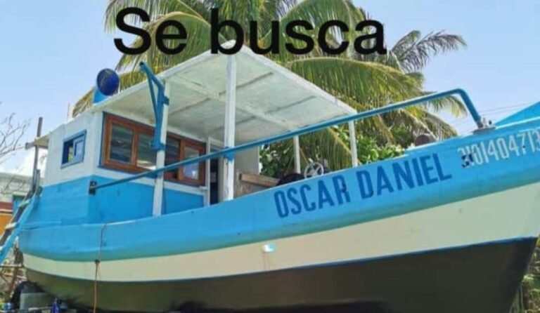 Pescadores llevan más de un mes perdidos en el mar