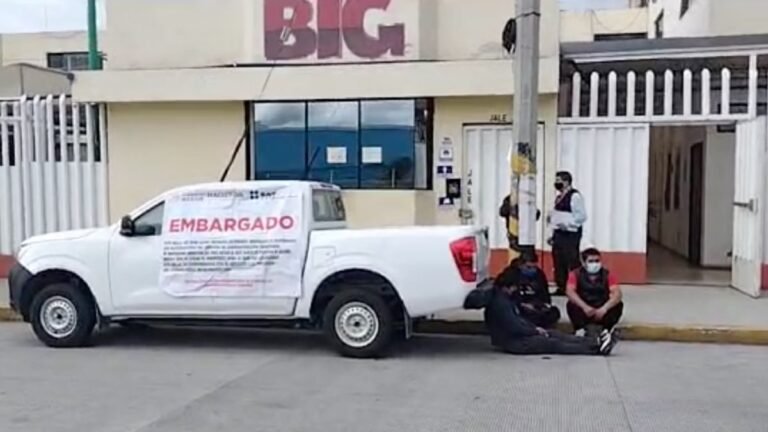 SAT embarga instalaciones de Big Cola en Huejotzingo, Puebla