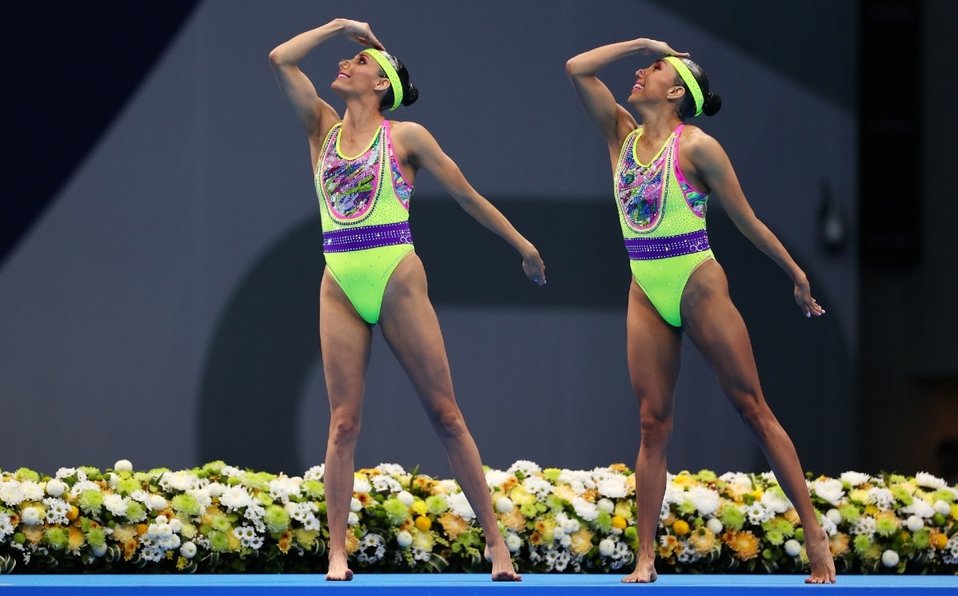 Nuria Diosdado y Joana Jiménez clasifican a la final de natación artística Nuria Diosdado y Joana Jiménez clasifican a la final de natación artística