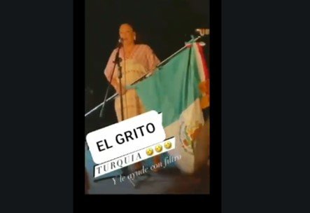 «¡Viva López Obrador!», cónsul de México en Estambul, Turquía «¡Viva López Obrador!», cónsul de México en Estambul, Turquía