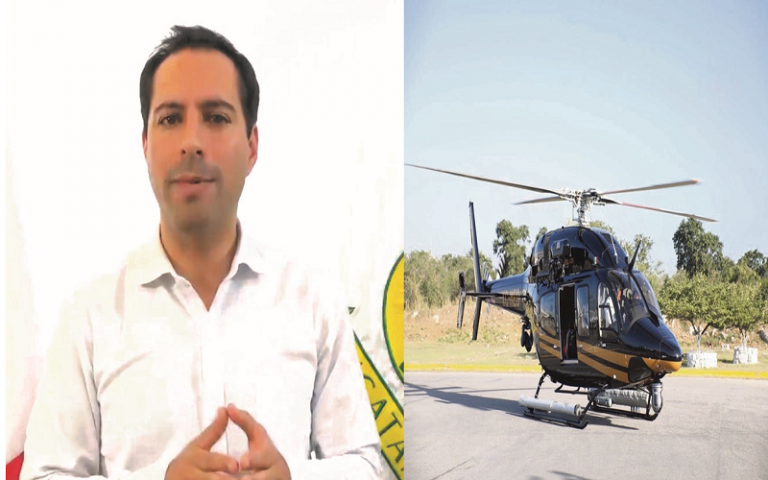 ¡MILLONARIA RENTA DE HELICÓPTERO! ¡MILLONARIA RENTA DE HELICÓPTERO!