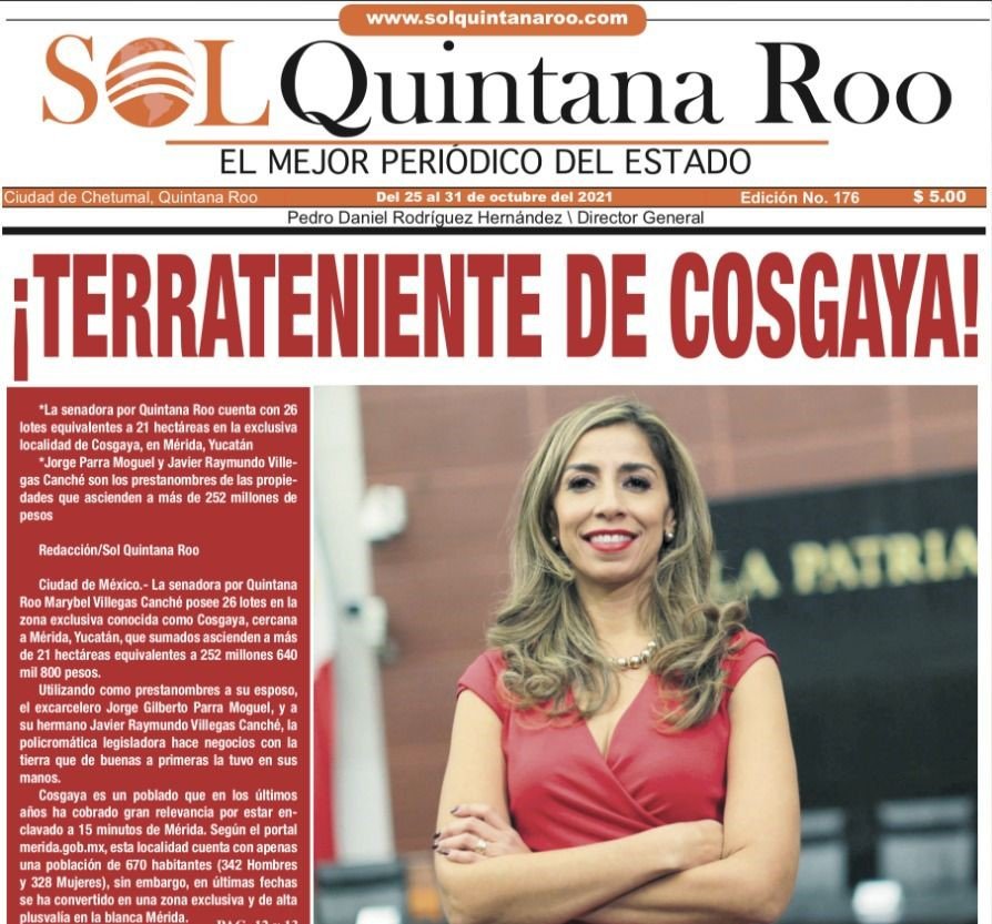 ¡TERRATENIENTE DE COSGAYA! SOL QUINTANA ROO ¡TERRATENIENTE DE COSGAYA! SOL QUINTANA ROO