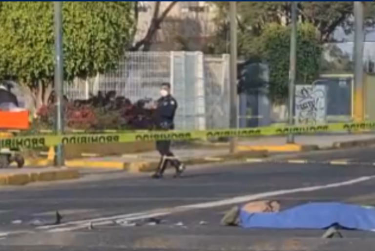 Motociclistas muere tras impactarse con otra moto en San Andrés Cholula