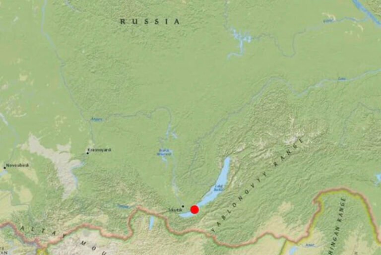 Sismo de magnitud 8.0 sacude el lago Baikal en Rusia