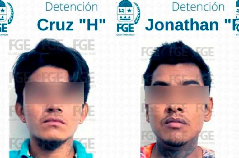 Detienen a tres hombres por participar en triple homicidio en Cancún