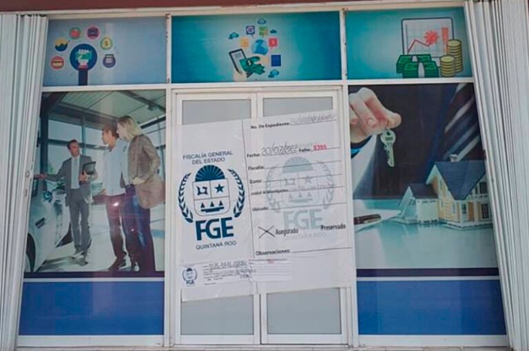 Fiscalía asegura a financiera fraudulenta en Cancún