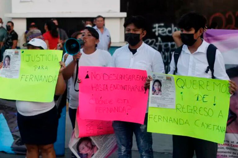Fiscalía de Quintana Roo ofrece recompensa por el presunto culpable de la desaparición de Fernanda Cayetana