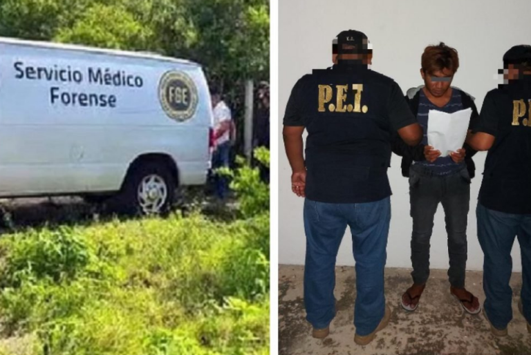 Detienen a presunto asesino que quemó a joven en Celestún, Yucatán