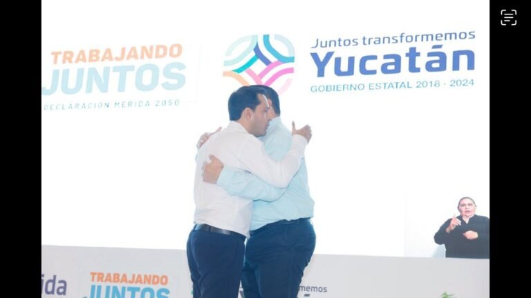 Mauricio Vila gobernador de Yucatán y alcalde de Mérida Renán Barrera construyen juntos el futuro de la capital yucateca