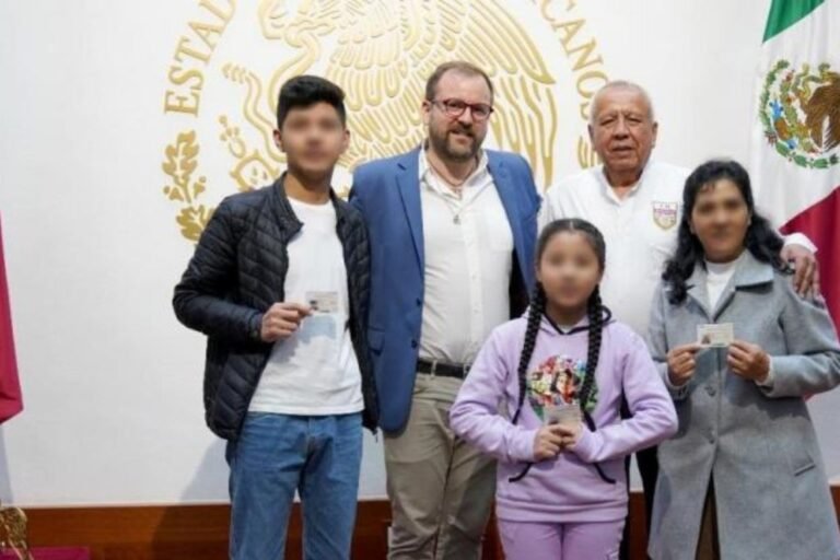 INM entrega documentos migratorios a esposa e hijos de Pedro Castillo