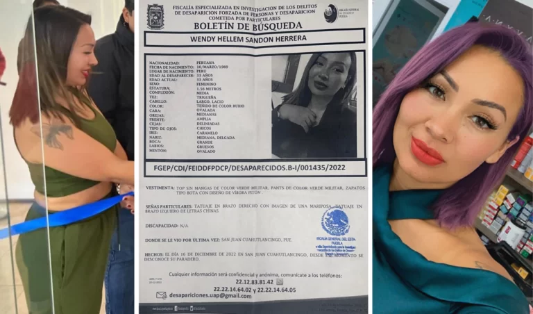 Desaparece Peruana en Puebla; habría denunciado estafa en redes sociales