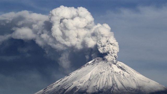 Popocatépetl ha registrado 227 exhalaciones en las últimas horas