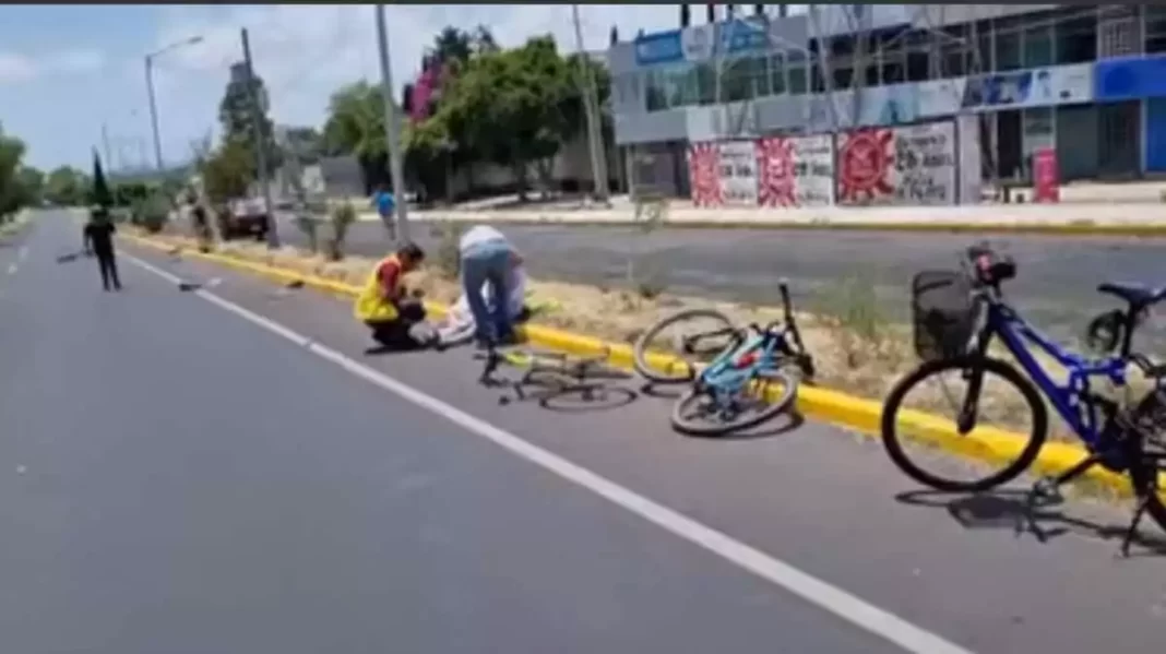Menor de 16 años muere tras ser atropellado en la Via Recreativa Metropolitana en Puebla