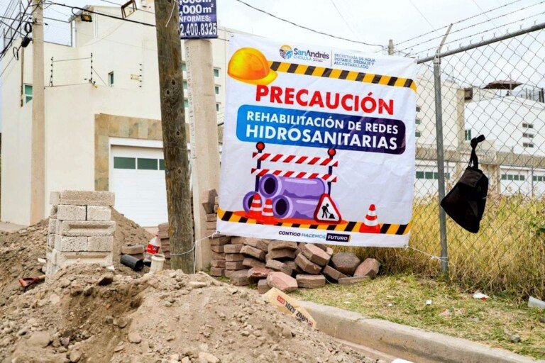 AYUNTAMIENTO DE SAN ANDRÉS SOLO SUMINISTRA AGUA A 35% DE VECINOS