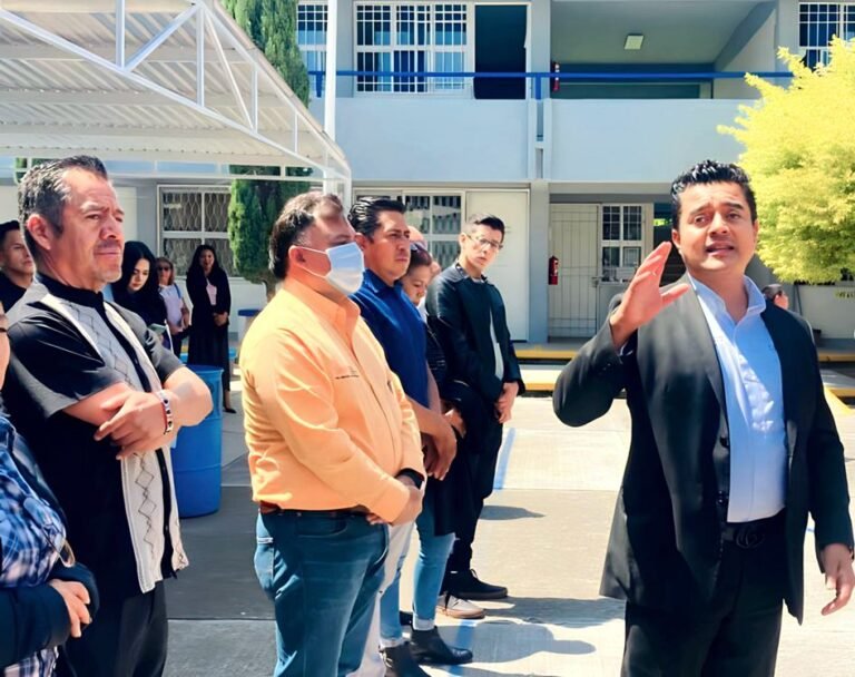 JUNTOS POR SAN ANDRÉS CHOLULA DOTARÁ DE ALARMAS SÍSMICAS A ESCUELAS