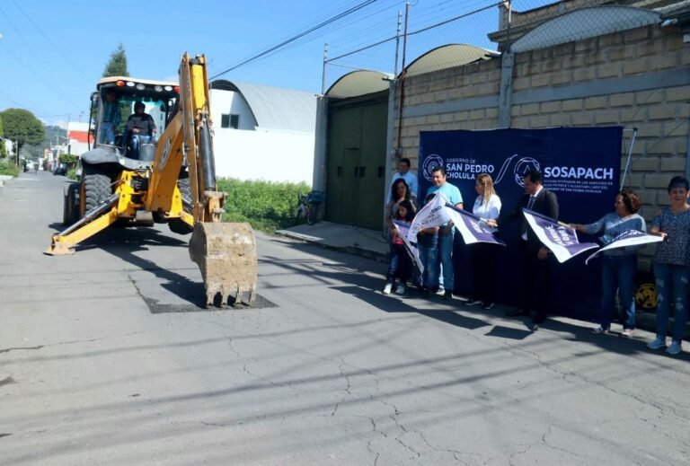 CAMBIARÁN DRENAJE EN MAL ESTADO DE LOS BARRIOS DE CHOLULA