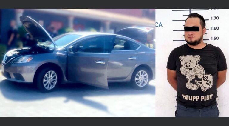 DETIENEN EN SAN ANDRÉS A SUJETO QUE DEJÓ DE PAGAR RENTA DE AUTOMÓVIL