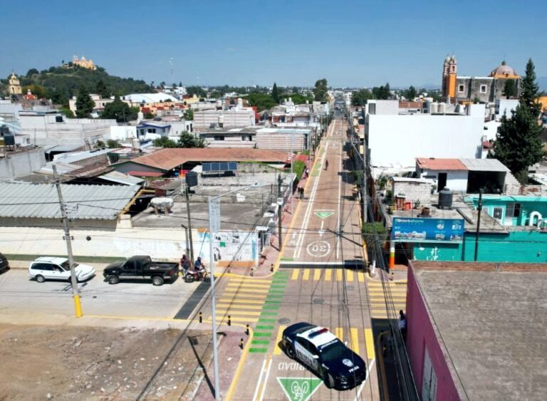 REABREN, COMPLETAMENTE REHABILITADA, LA CALLE 16 DE SEPTIEMBRE DE SAN ANDRÉS CHOLULA