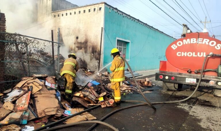 EN NAVIDAD SE REGISTRARON DOS INCENDIOS EN CHOLULA