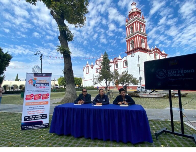 INICIARON DESCUENTOS EN PAGO DE PREDIAL EN CHOLULA