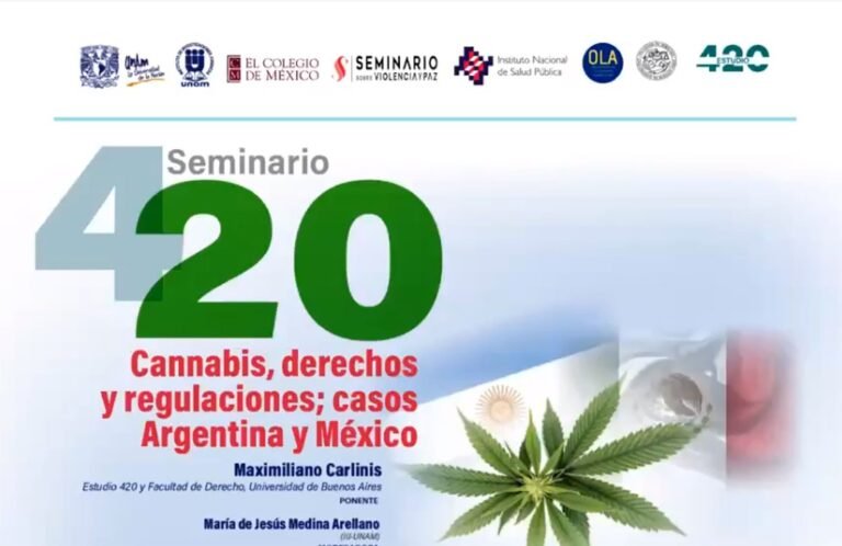 Urgen a la regulación del cannabis
