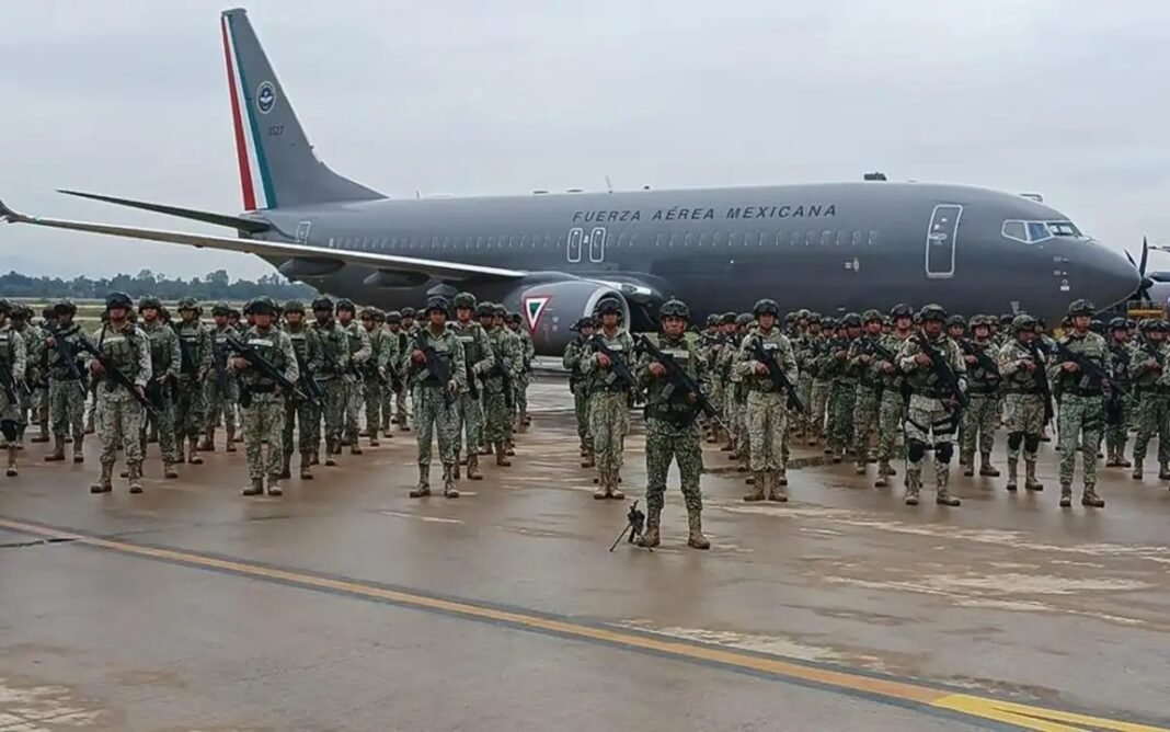 Despliegan 300 elementos de la Fuerza Aérea en Mazatlán Despliegan 300 elementos de la Fuerza Aérea en Mazatlán